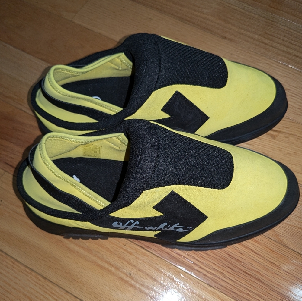 S-5. NEW OFF WHITE OUT OF OFFICE MULES SIZE EU 44 / US 11 - Picture 8 of 15